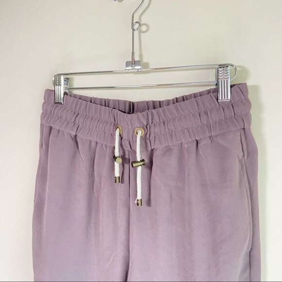 American Vintage Straight Leg Loose Fit Joggers Vintage Mauve XS - Picture 6 of 6